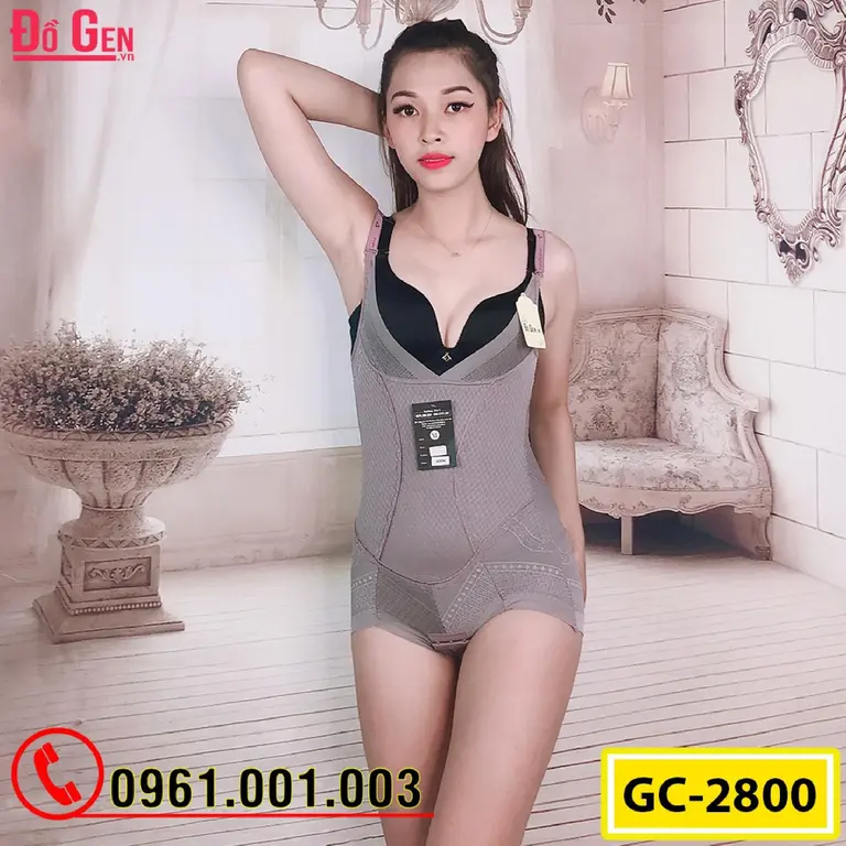 Bộ Đồ Lót Gen Định Hình - Gen Nịt Bụng Cao Cấp (Cod: GC-2800)
