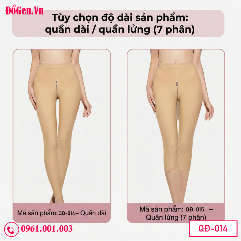 quần gen dài định hình body sau phẫu thuật