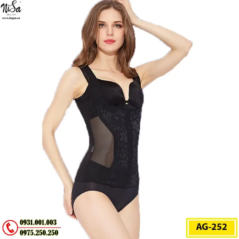 Áo Lót Gen Định Hình Dành Cho Người Có Vòng Eo Không Như Ý (Cod: AG-252)