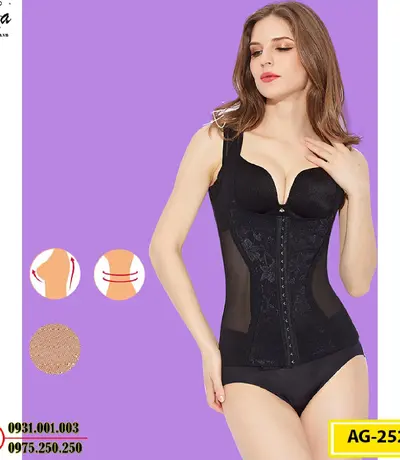 Áo Lót Gen Định Hình Dành Cho Người Có Vòng Eo Không Như Ý (Cod: AG-252)