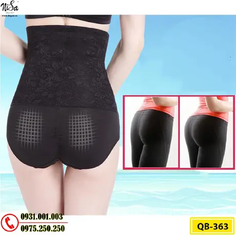 Quần Lót Gen Định Hình Chống Cuộn Hỗ Trợ Giảm Cân (Cod: QB-363)