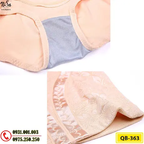 Quần Lót Gen Định Hình Chống Cuộn Hỗ Trợ Giảm Cân (Cod: QB-363)