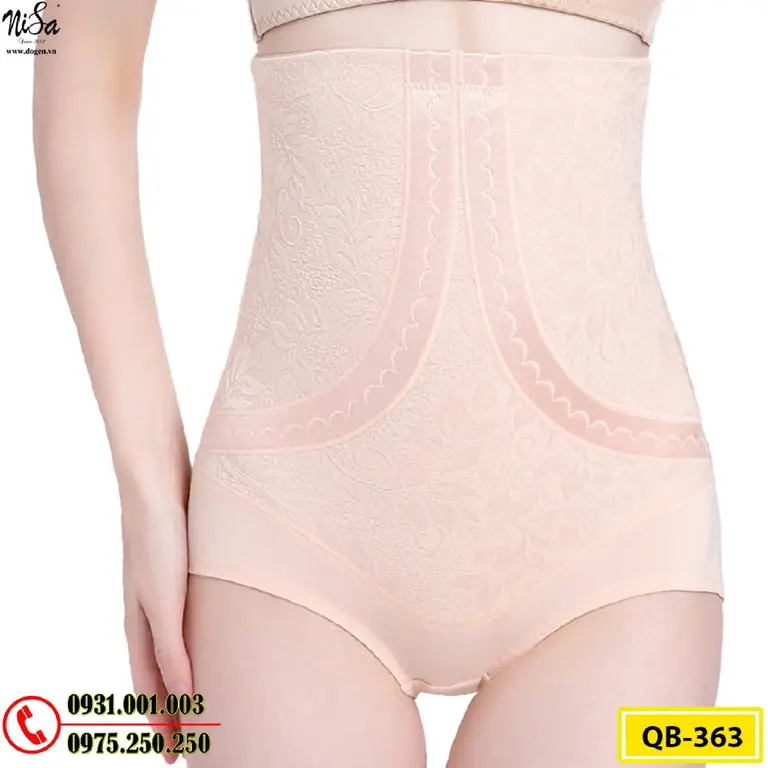 Quần Lót Gen Định Hình Chống Cuộn Hỗ Trợ Giảm Cân (Cod: QB-363)