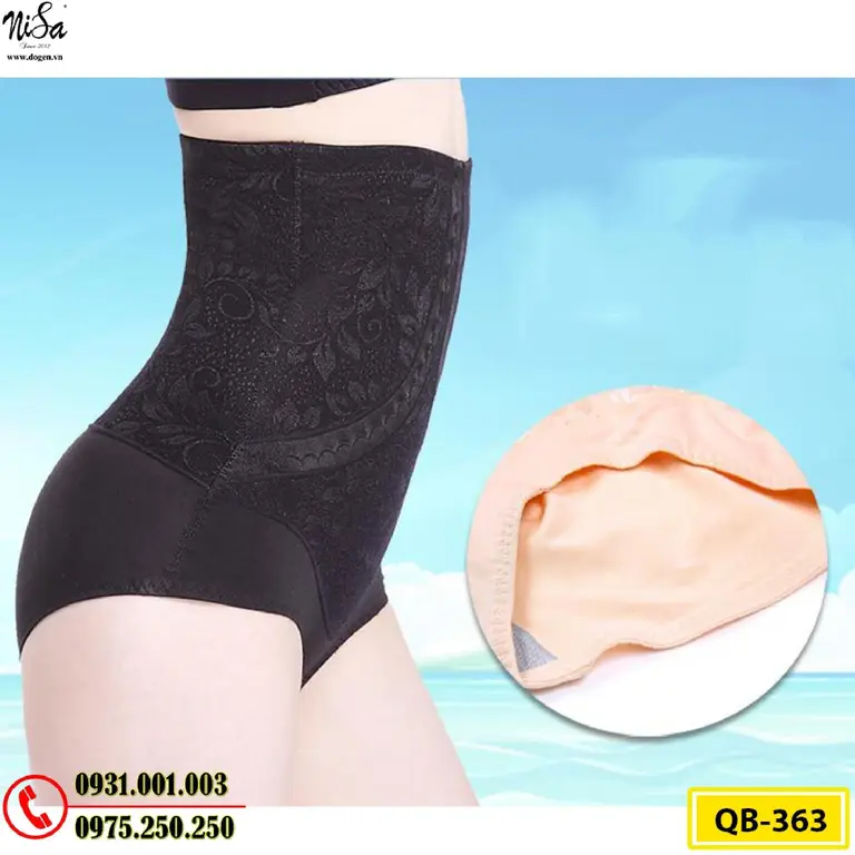 Quần Lót Gen Định Hình Chống Cuộn Hỗ Trợ Giảm Cân (Cod: QB-363)