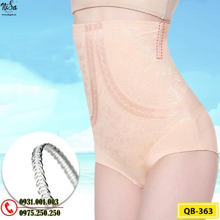 Quần Lót Gen Định Hình Chống Cuộn Hỗ Trợ Giảm Cân (Cod: QB-363)