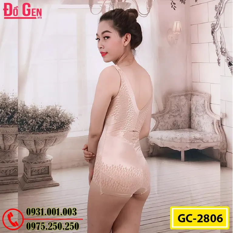 Bộ Đồ Lót Gen Nịt Bụng Định Hình Vòng Eo (Cod: GC-2806)