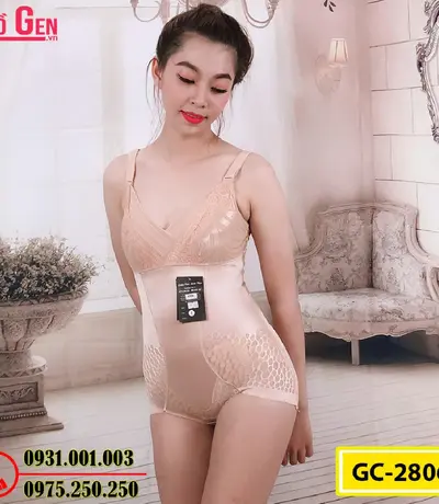 Bộ Đồ Lót Gen Nịt Bụng Định Hình Vòng Eo (Cod: GC-2806)