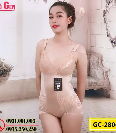 Bộ Đồ Lót Gen Nịt Bụng Định Hình Vòng Eo (Cod: GC-2806)