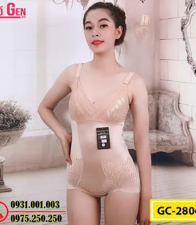 Bộ Đồ Lót Gen Nịt Bụng Định Hình Vòng Eo (Cod: GC-2806)
