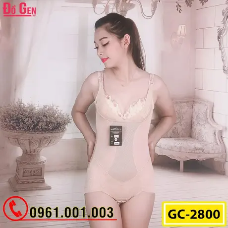 Bộ Đồ Lót Gen Định Hình - Gen Nịt Bụng Thu Gọn Vòng Eo (Cod: GC-2800)