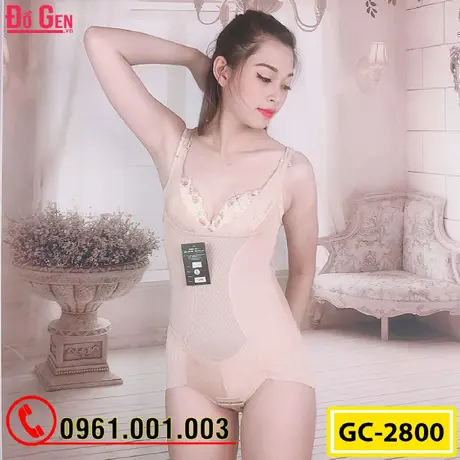 Bộ Đồ Lót Gen Định Hình - Gen Nịt Bụng Thu Gọn Vòng Eo (Cod: GC-2800)