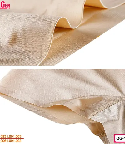 Quần Gen Nịt Bụng Dưới Có Đùi Cho Phụ Nữ Sau Sinh Màu Đen QĐ-426