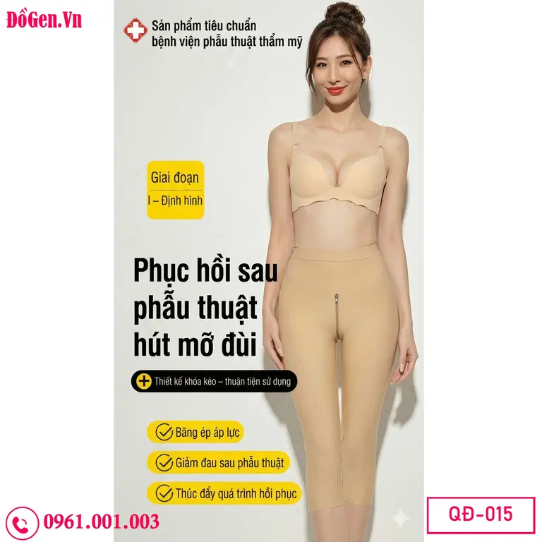 Quần gen sau phẫu thuật giúp dáng thon gọn nhanh