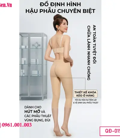 quần gen hồi phục sau hút mỡ