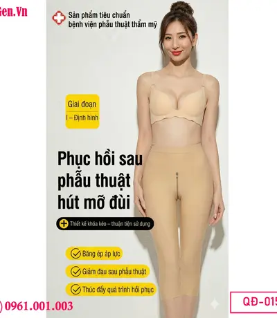 Quần gen sau phẫu thuật giúp dáng thon gọn nhanh