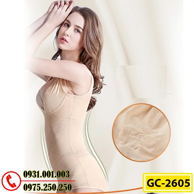 Bộ Đồ Lót Định Hình - Đồ Gen Định Hình Cho Vòng Eo Thon Gọn (Cod: GC-2605)