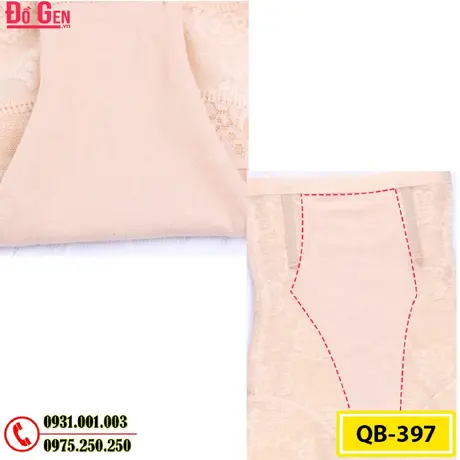 Quần Gen Định Hình - Quần Lót Gen Định Hình Nâng Mông, Thu Nhỏ Eo (Cod: QB-397)