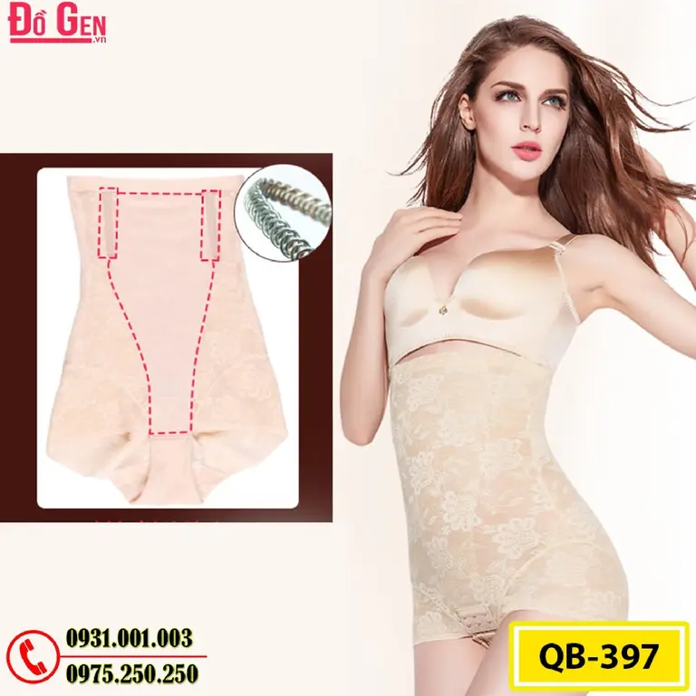 Quần Gen Định Hình - Quần Lót Gen Định Hình Nâng Mông, Thu Nhỏ Eo (Cod: QB-397)