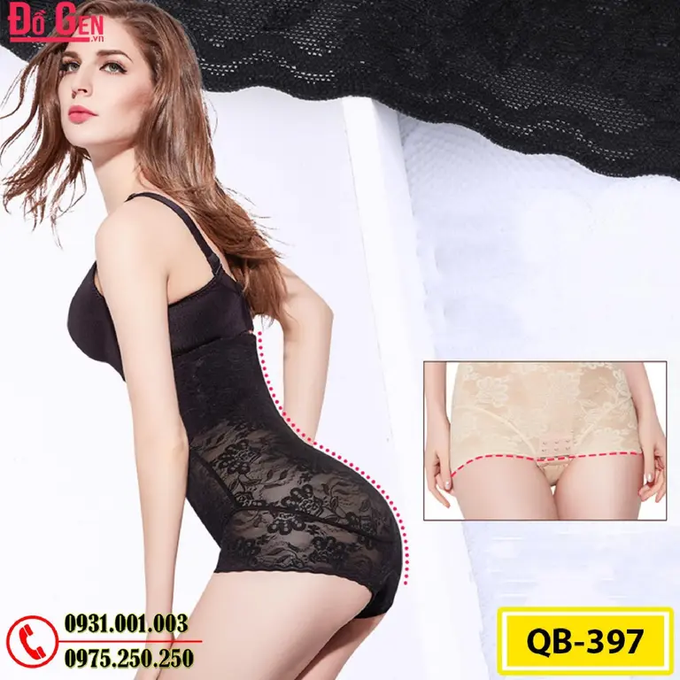 Quần Gen Định Hình - Quần Lót Gen Định Hình Nâng Mông, Thu Nhỏ Eo (Cod: QB-397)