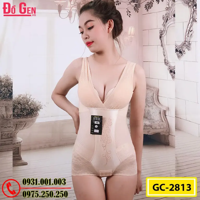 Bộ Đồ Lót Gen Định Hình - Gen Nịt Bụng Cao Cấp Thu Gọn Vòng Eo (Cod: GC-2813)