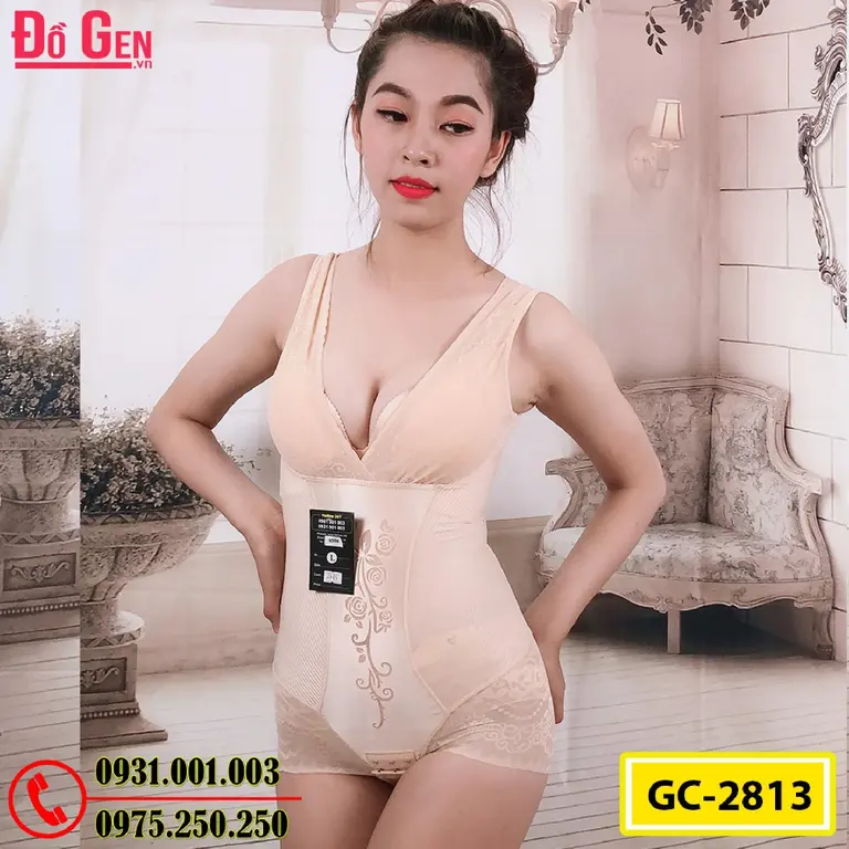 Bộ Đồ Lót Gen Định Hình - Gen Nịt Bụng Cao Cấp Thu Gọn Vòng Eo (Cod: GC-2813)