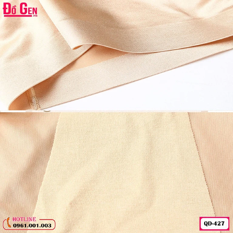 Quần Gen Nịt Bụng Dưới Có Đùi Chống Cuộn Cao Cấp Màu Da QĐ-427