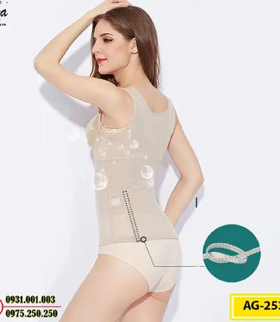 Áo Gen Định Hình - Áo Lót Định Hình Nâng Ngực Nhỏ Eo (Cod: AG-253)