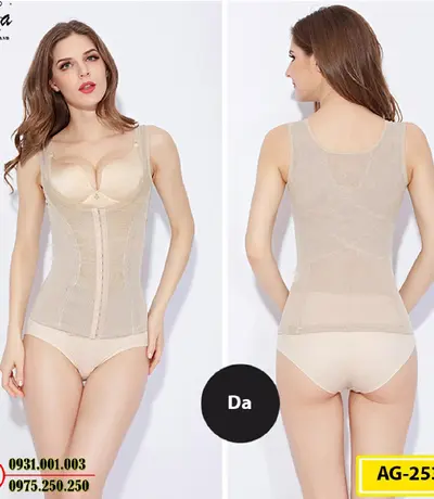 Áo Gen Định Hình - Áo Lót Định Hình Nâng Ngực Nhỏ Eo (Cod: AG-253)
