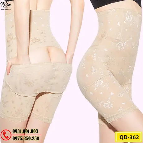 Quần Lót Gen Bụng Định Hình Chống Cuộn Thu Gọn Vòng Eo (Cod: QD-362)