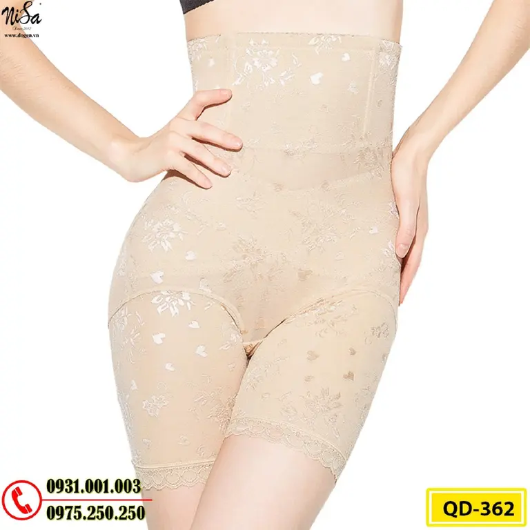 Quần Lót Gen Bụng Định Hình Chống Cuộn Thu Gọn Vòng Eo (Cod: QD-362)