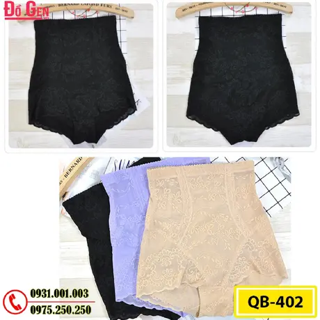 Quần Gen Định Hình - Quần Lót Gen Định Hình Nâng Mông Thu Nhỏ Eo (Cod: QB-402)