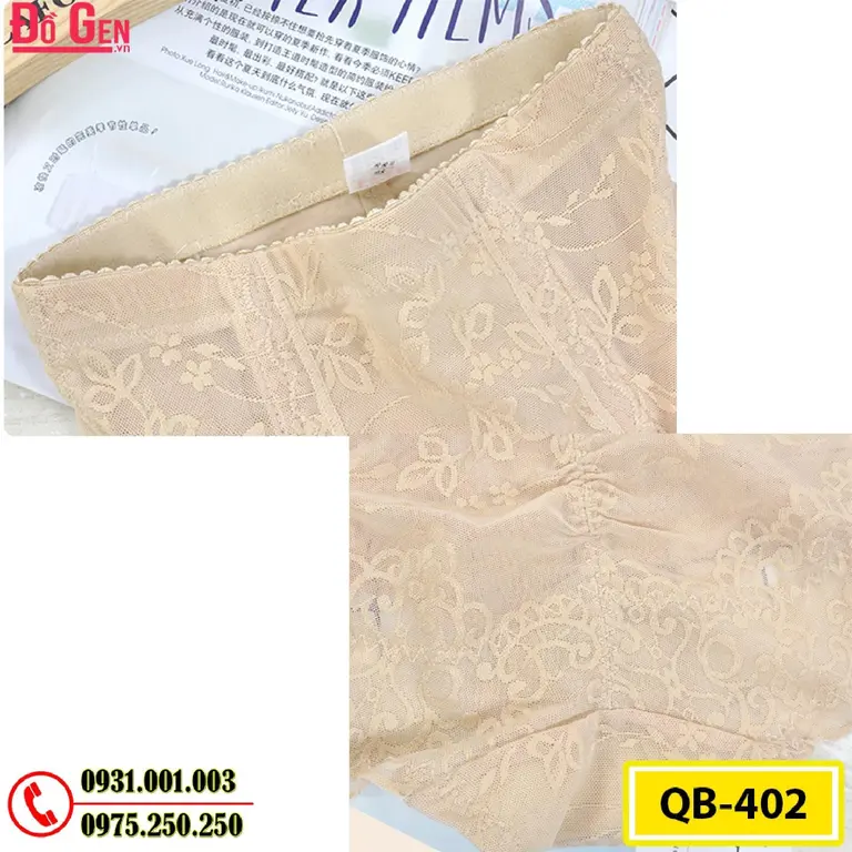 Quần Gen Định Hình - Quần Lót Gen Định Hình Nâng Mông Thu Nhỏ Eo (Cod: QB-402)