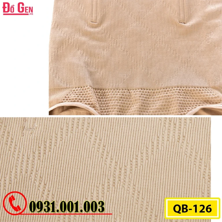 Quần Gen Định Hình - Quần Lót Gen Định Hình Nâng Mông Thu Nhỏ Eo (Cod: QB-126)