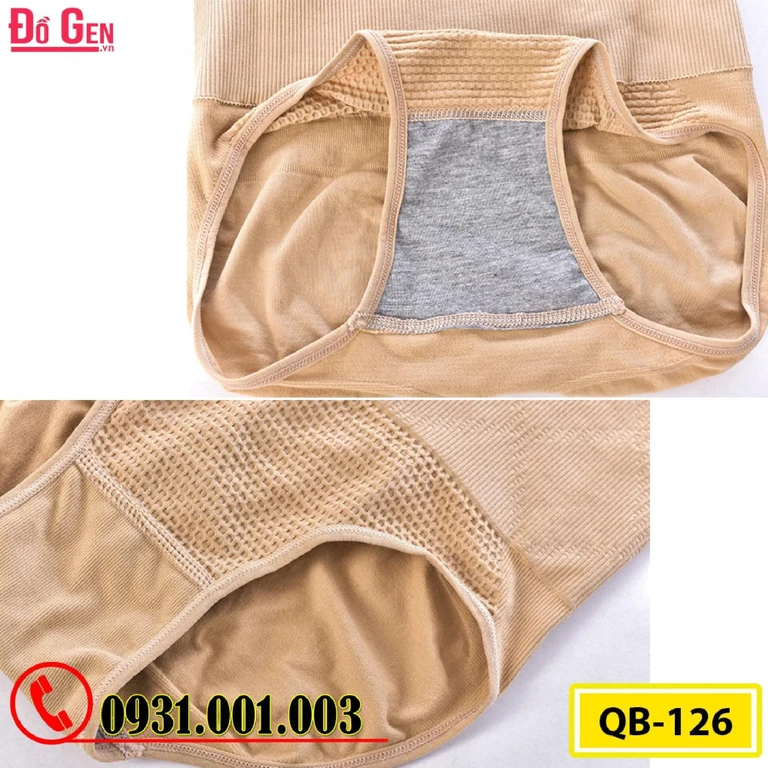 Quần Gen Định Hình - Quần Lót Gen Định Hình Nâng Mông Thu Nhỏ Eo (Cod: QB-126)