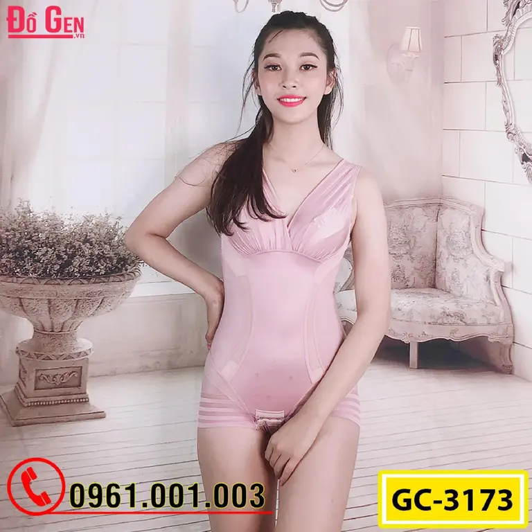 Đồ Lót Gen Định Hình Liền Thân Cao Cấp Thu Nhỏ Eo (Cod: GC-3173)