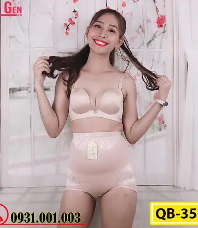 Quần Lót Gen Định Hình - Gen Nịt Bụng Dành Cho Phụ Nữ Sau Sinh (Cod: QB-355)