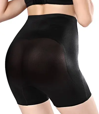 Quần Gen Nịt Bụng Dưới Có Đùi Chống Cuộn Cao Cấp Màu Đen QĐ-427