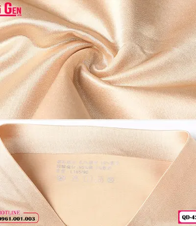 Quần Gen Nịt Bụng Dưới Có Đùi Chống Cuộn Cao Cấp Màu Đen QĐ-427