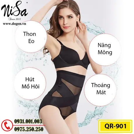 Quần Gen Định Hình - Quần Lót Gen Định Hình Nâng Mông, Thu Nhỏ Eo (Cod: QR-901)