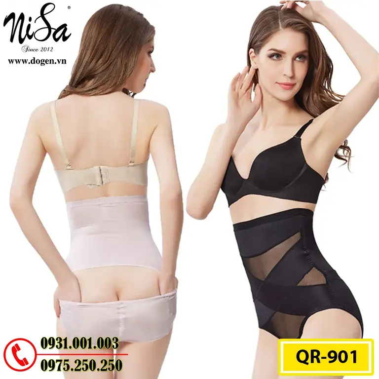 Quần Gen Định Hình - Quần Lót Gen Định Hình Nâng Mông, Thu Nhỏ Eo (Cod: QR-901)