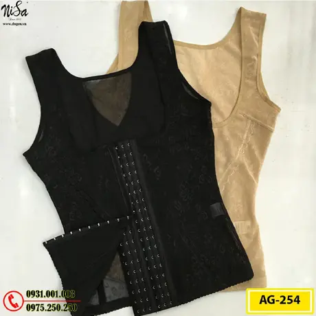 Áo Lót Gen Định Hình Cao Cấp Thu Nhỏ Vòng Eo (Cod: AG-254)