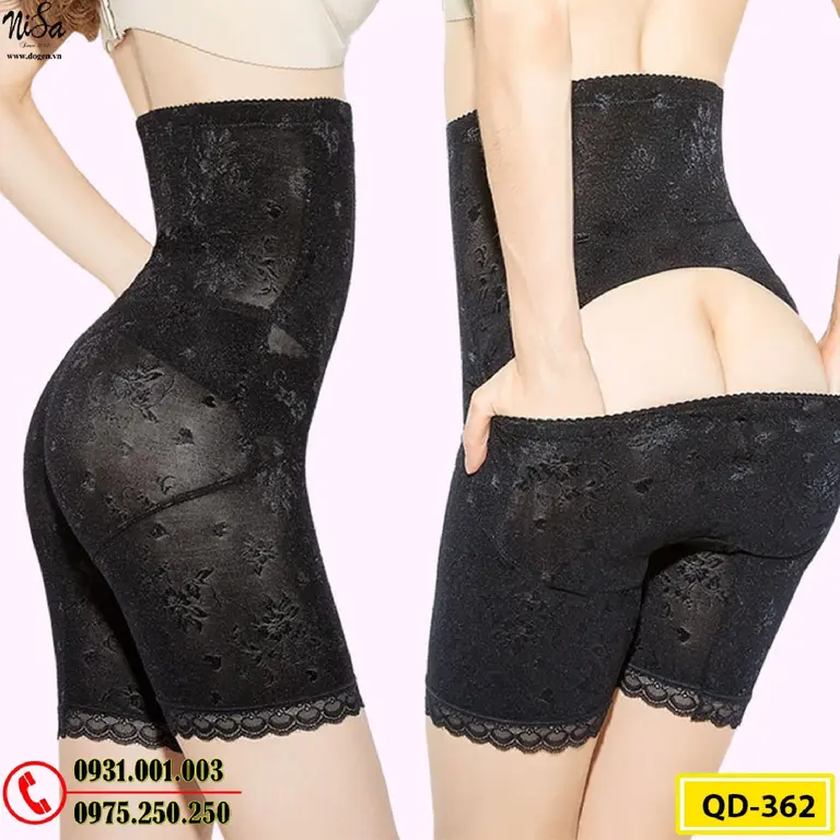 Quần Lót Gen Định Hình Cao Cấp Chống Cuộn Thu Gọn Vòng Eo (Cod: QD-362)