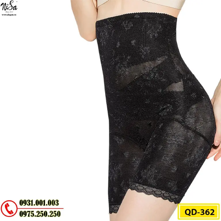 Quần Lót Gen Định Hình Cao Cấp Chống Cuộn Thu Gọn Vòng Eo (Cod: QD-362)