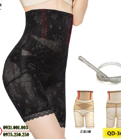 Quần Lót Gen Định Hình Cao Cấp Chống Cuộn Thu Gọn Vòng Eo (Cod: QD-362)