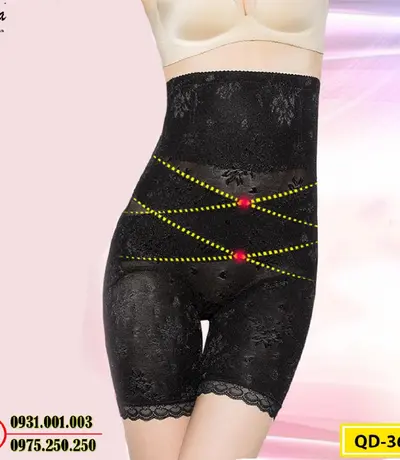 Quần Lót Gen Định Hình Cao Cấp Chống Cuộn Thu Gọn Vòng Eo (Cod: QD-362)