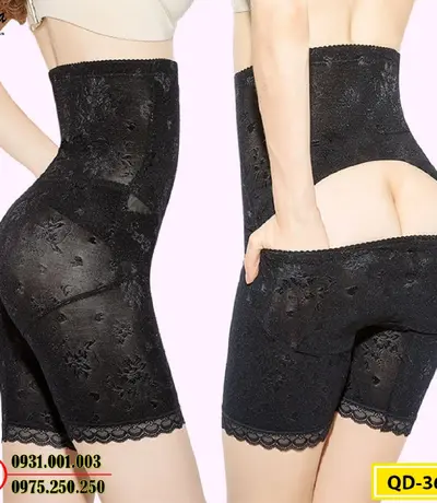 Quần Lót Gen Định Hình Cao Cấp Chống Cuộn Thu Gọn Vòng Eo (Cod: QD-362)