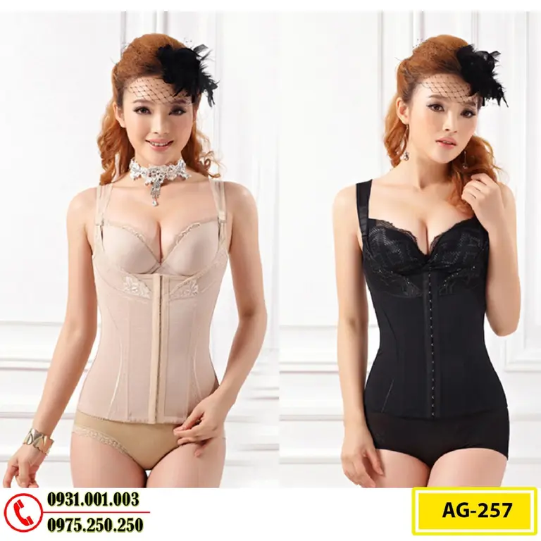 Áo Lót Gen Định Hình Cao Cấp Nhỏ Eo Thon Bụng (Cod: AG-257)