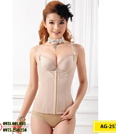 Áo Lót Gen Định Hình Cao Cấp Nhỏ Eo Thon Bụng (Cod: AG-257)
