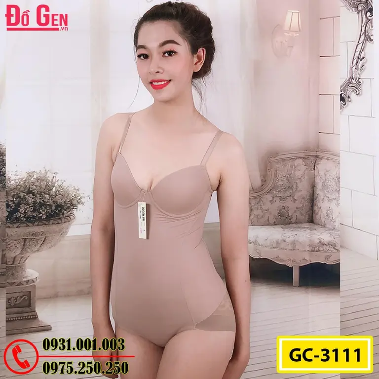 Bộ Đồ Lót Gen Định Hình - Gen Nịt Bụng Dành Cho Người Thừa Cân (Cod: GC-3111)