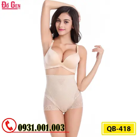 Quần Lót Gen Định Hình - Gen Nịt Bụng Chống Cuộn Thon Gọn Vòng Eo (Cod: QB-418)